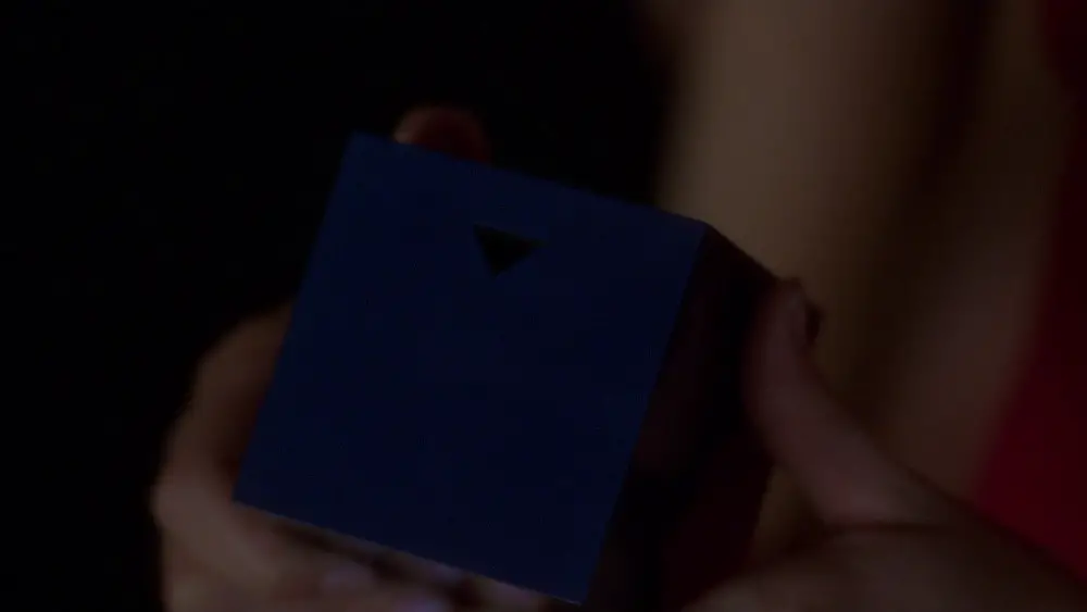 Mulholland Drive blue box Mulholland Drive blue box