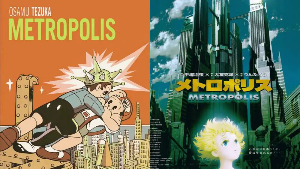 Metropolis (2001) directed by Rintaro Osamu Tezuka's Metropolis (1949) manga