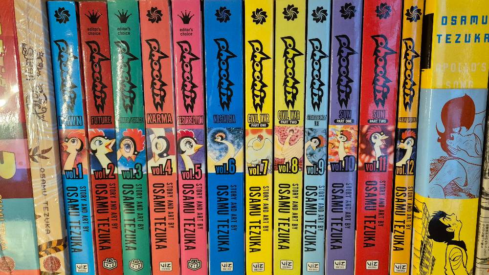 how many volumes in Phoenix manga series Phoenix 12 volumes